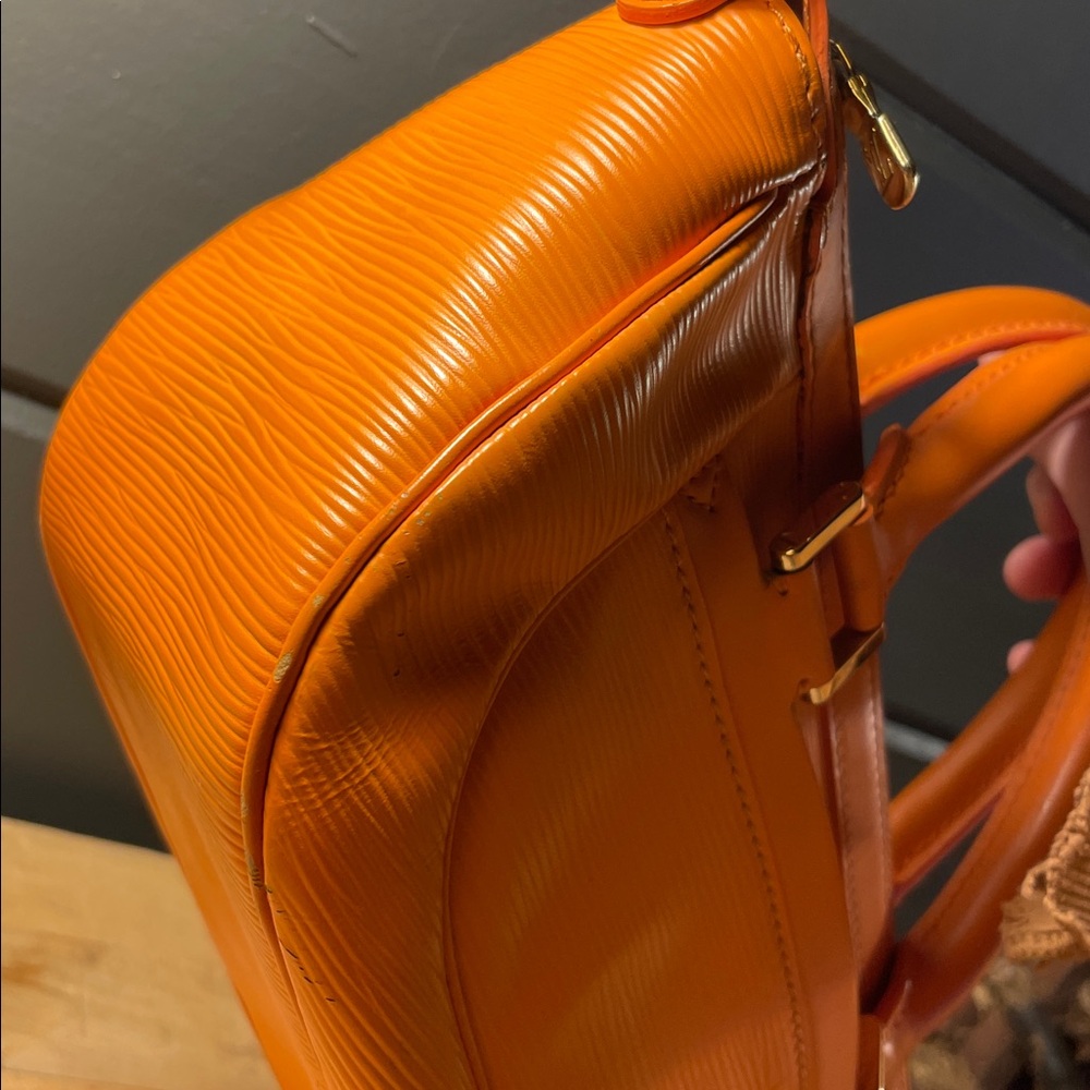 Louis Vuitton Vintage Marc Jacobs Era Dhanura Danura Orange Epi Leather Bag ! - Picture 7 of 14